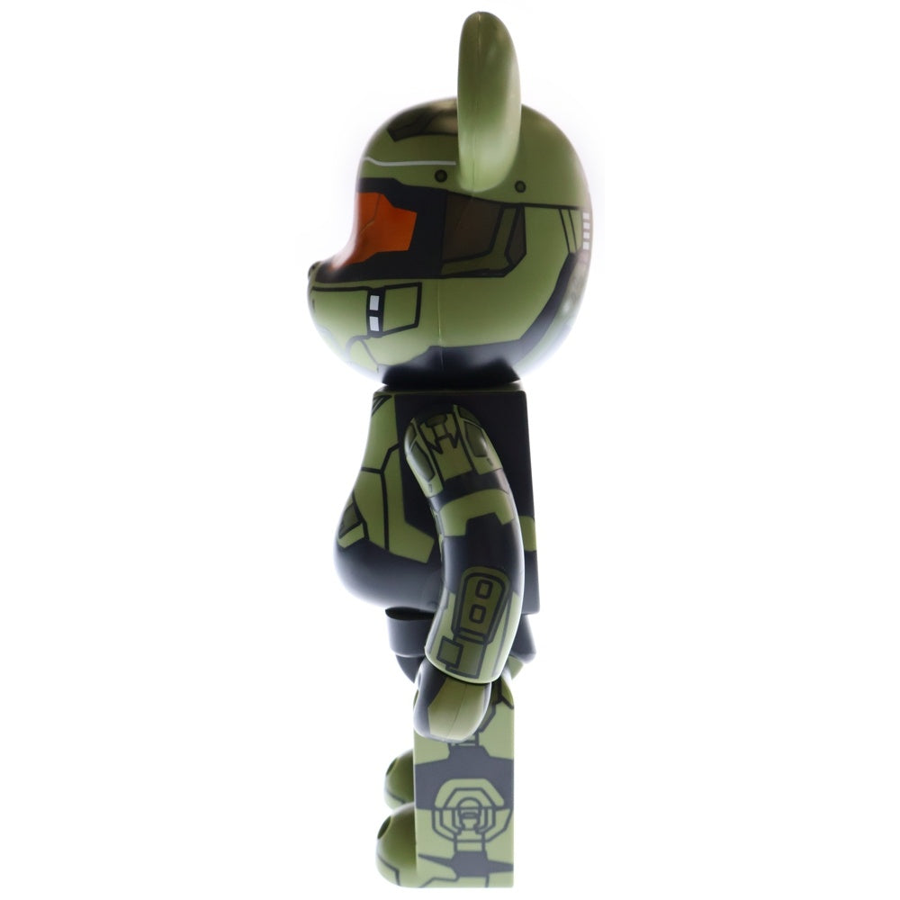 MEDICOM TOY(メディコムトイ) BE@RBRICK HALO MASTER CHIEF 400% ベアブリック ヘイロー マスターチーフ フィギュア 人形 カーキ
