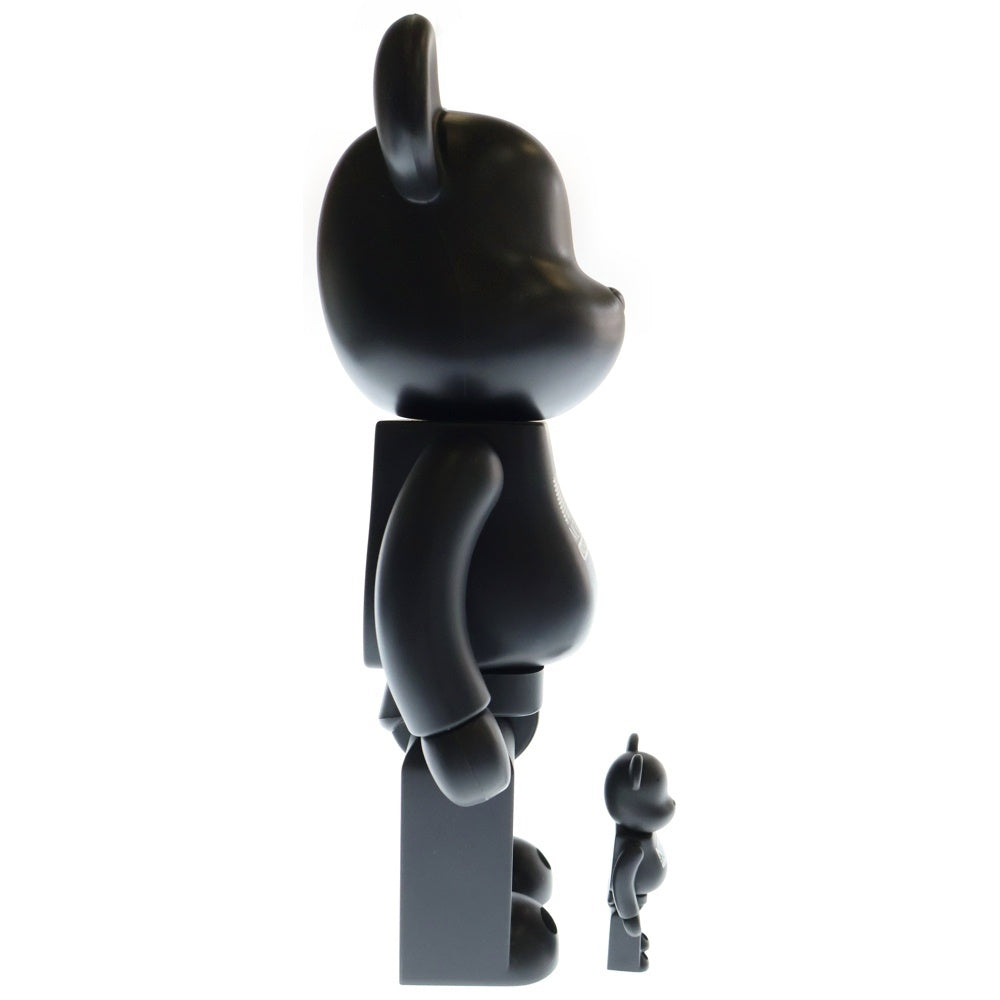 MEDICOM TOY(メディコムトイ) BE@RBRICK NITRO MICROPHONE UNDERGROUND 100%&400% ベアブリック ニトロマイクロフォンアンダーグランド フィギュア 人形 ブラック