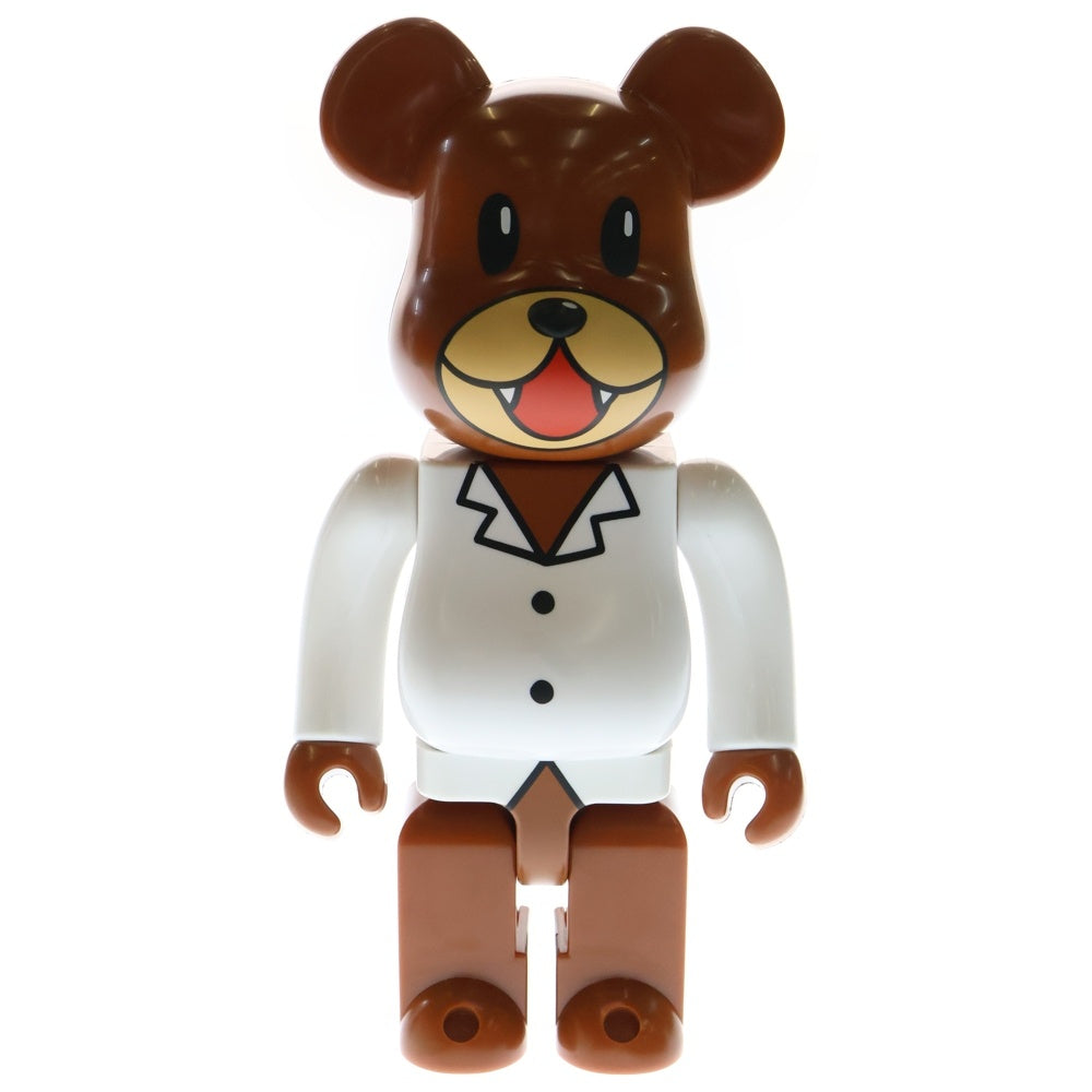 MEDICOM TOY(メディコムトイ) BE@RBRICK ベアブリック 秘密結社鷹の爪 レオナルド博士 400% フィギュア 人形 ブラウン