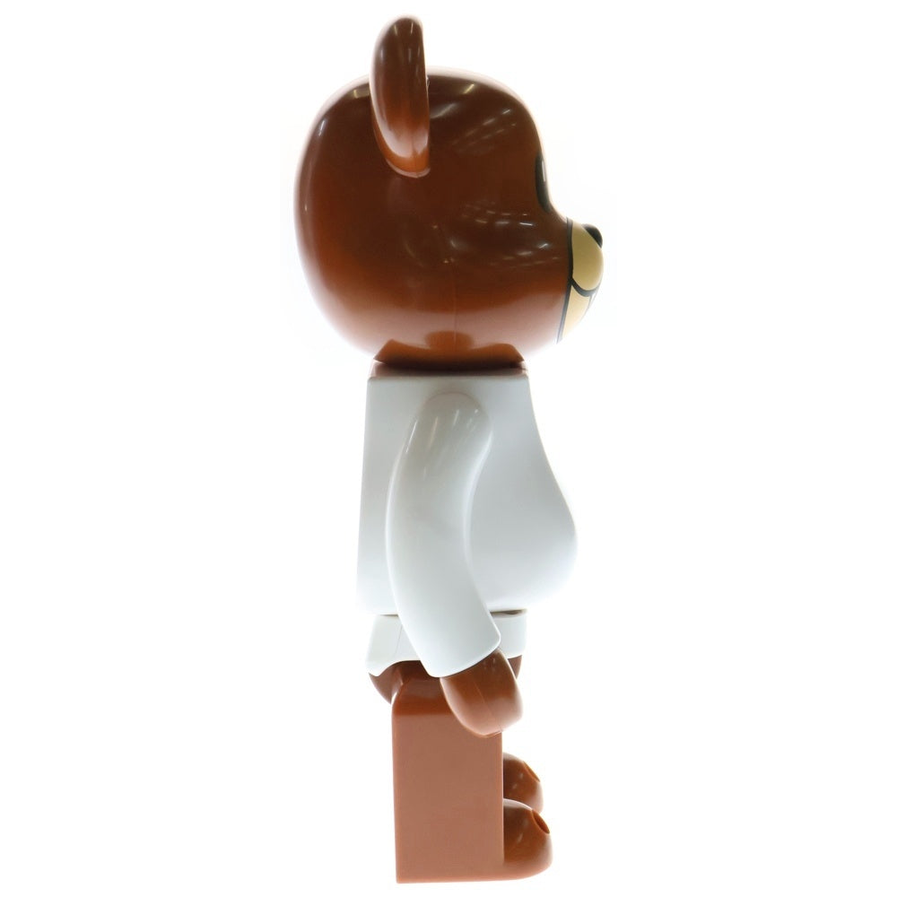 MEDICOM TOY(メディコムトイ) BE@RBRICK ベアブリック 秘密結社鷹の爪 レオナルド博士 400% フィギュア 人形 ブラウン