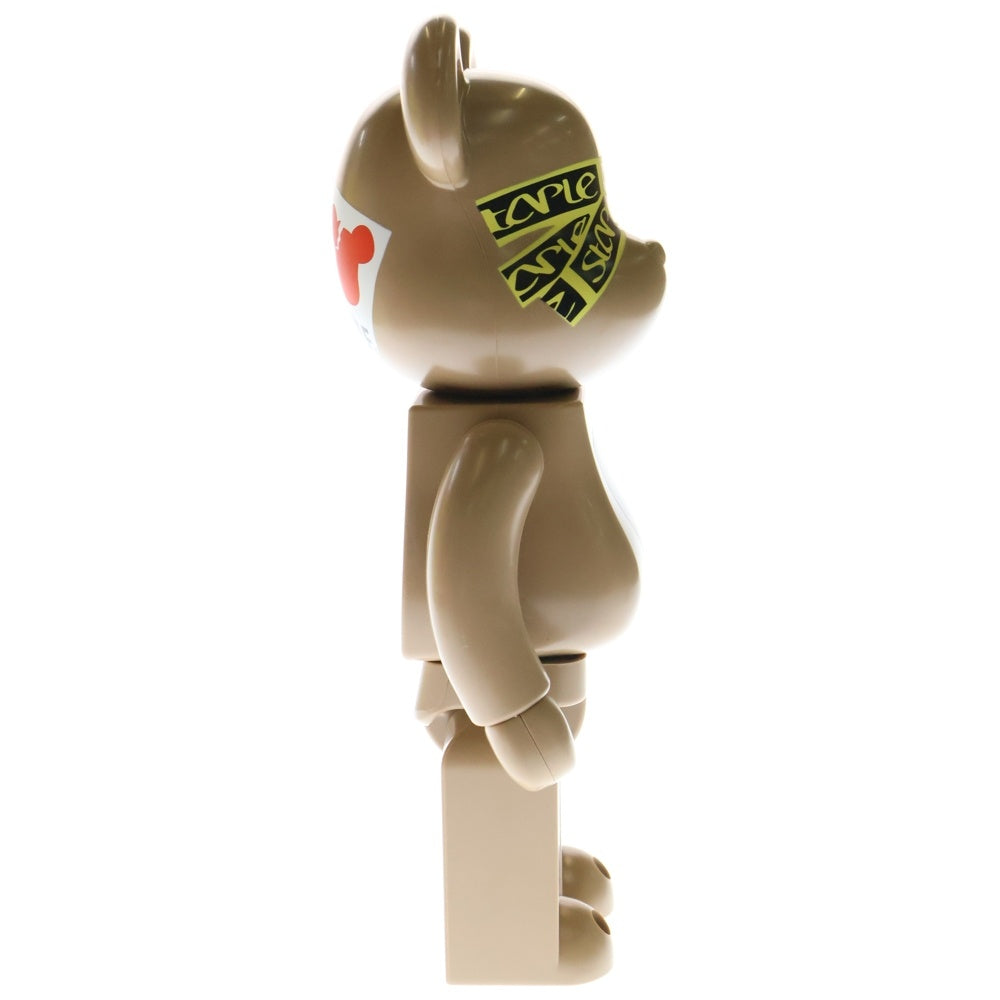 MEDICOM TOY(メディコムトイ) BE@RBRICK STAPLE 400% ベアブリック ステイプル フィギュア 人形 ブラウン