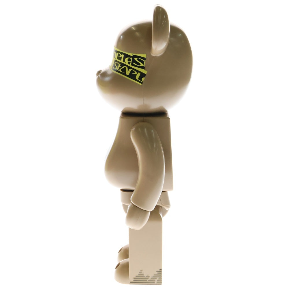 MEDICOM TOY(メディコムトイ) BE@RBRICK STAPLE 400% ベアブリック ステイプル フィギュア 人形 ブラウン
