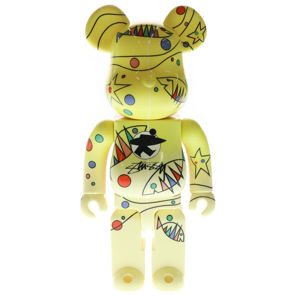 MEDICOM TOY(メディコムトイ) BE@RBRICK WORLDWIDETOUR2 STUSSY 400% ベアブリック ワールドワイドツアー2 ステューシー フィギュア 人形 マルチ