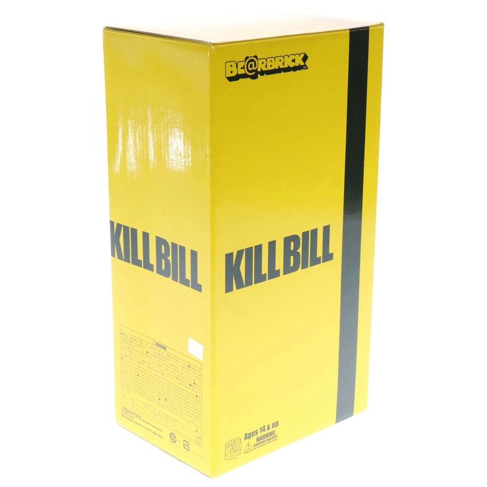 MEDICOM TOY(メディコムトイ) BE@RBRICK KILL BILL 400% ベアブリック キルビル フィギュア 人形 イエロー/ブラック