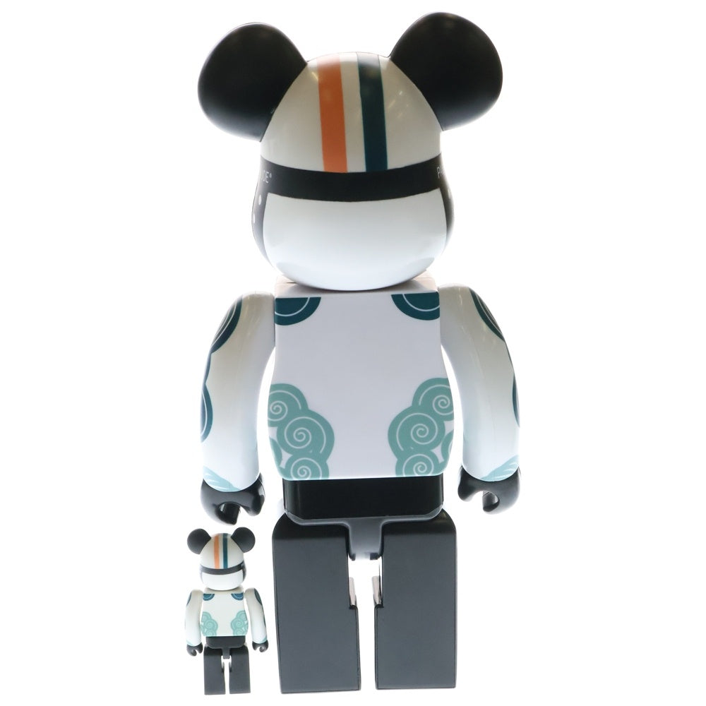MEDICOM TOY(メディコムトイ) BE@RBRICK PAUL & JOE 100%&400% Set ベアブリック ポールアンドジョー フィギュア 人形 ホワイト