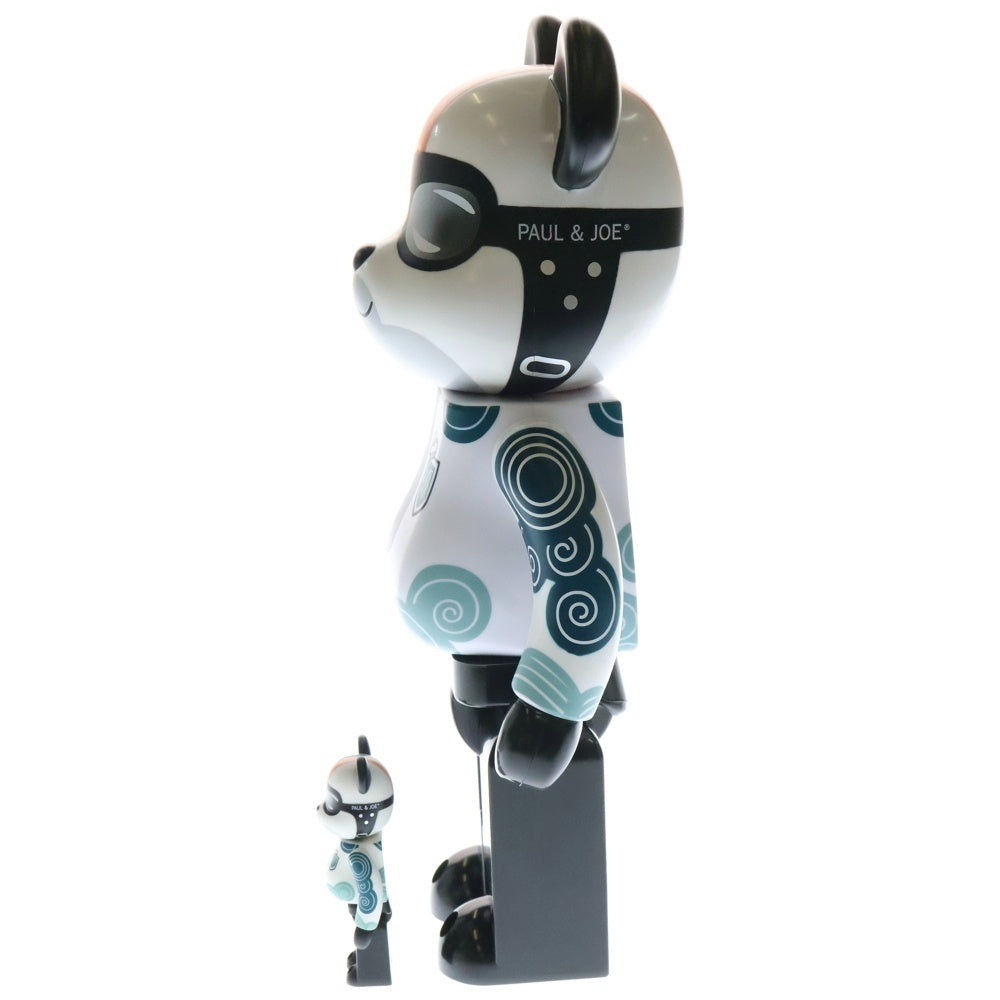 MEDICOM TOY(メディコムトイ) BE@RBRICK PAUL & JOE 100%&400% Set ベアブリック ポールアンドジョー フィギュア 人形 ホワイト