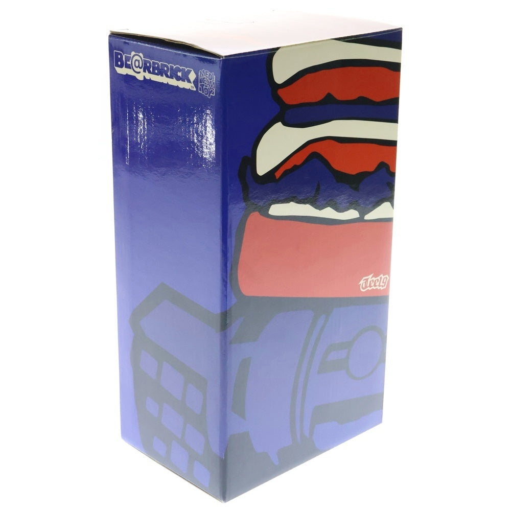 MEDICOM TOY(メディコムトイ) BE@RBRICK T19 SKATEBOARDS 400% ベアブリック スケートボード フィギュア 人形 ブルー