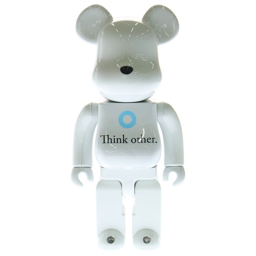 MEDICOM TOY(メディコムトイ) BE@RBRICK Think other 400% ベアブリック フィギュア 人形 グレー