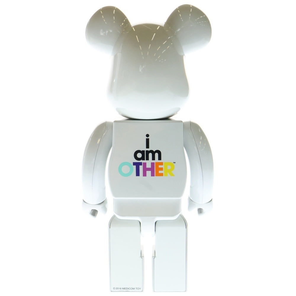 MEDICOM TOY(メディコムトイ) BE@RBRICK Think other 400% ベアブリック フィギュア 人形 グレー