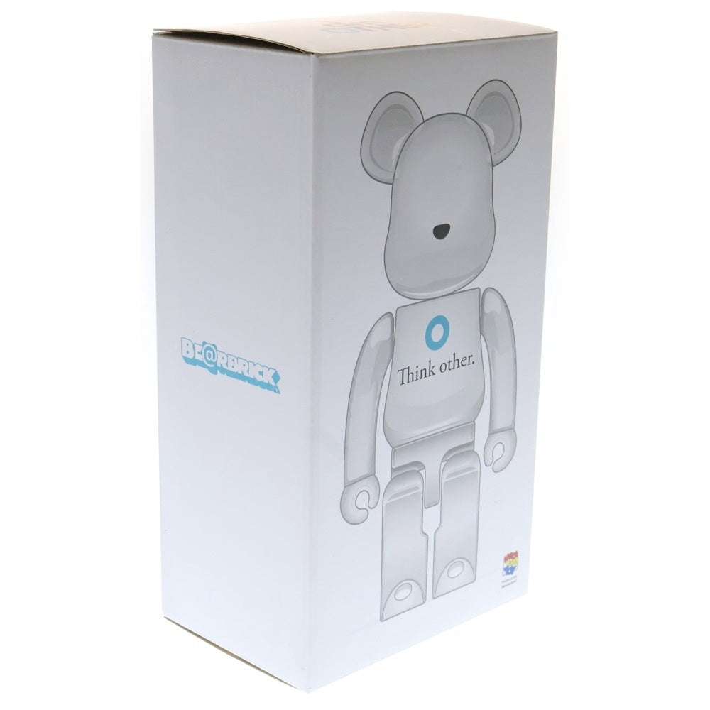 MEDICOM TOY(メディコムトイ) BE@RBRICK Think other 400% ベアブリック フィギュア 人形 グレー