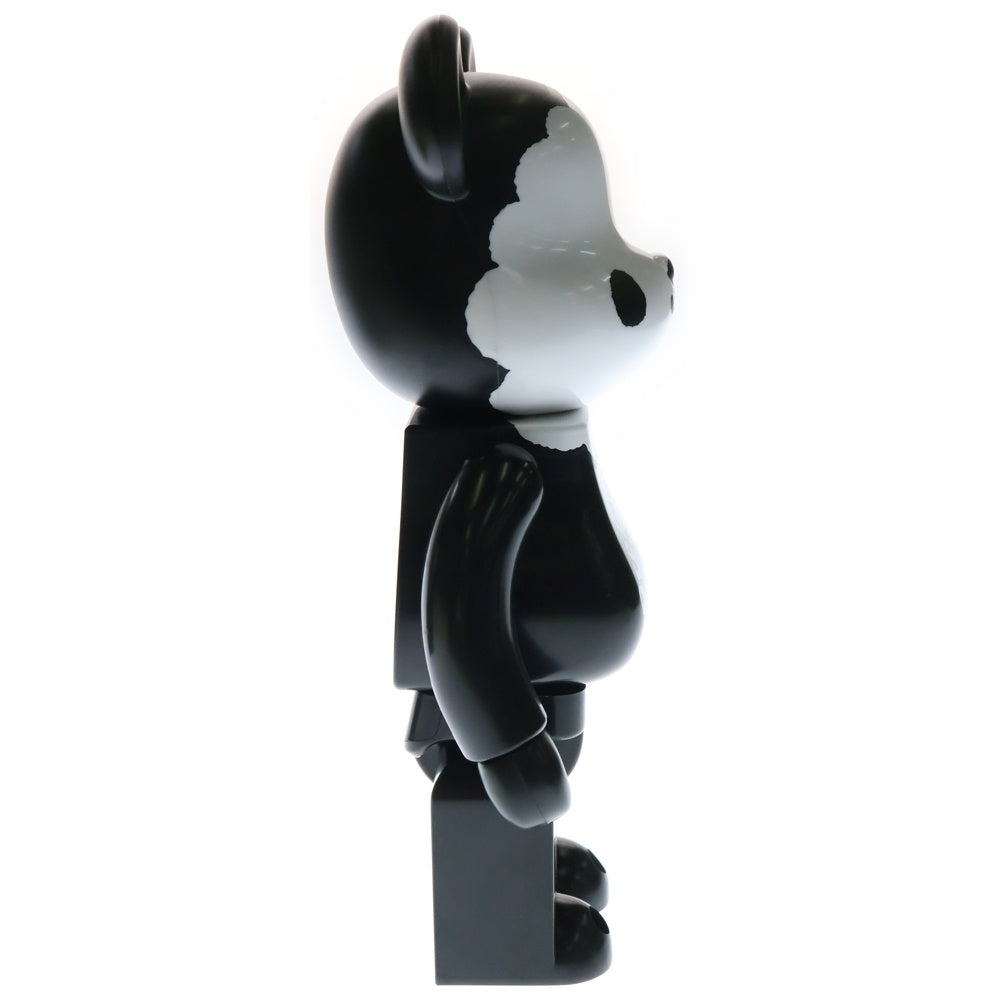 MEDICOM TOY(メディコムトイ) BE@RBRICK BOABEAR 400% ベアブリック ボアベア デビルロボッツ 1/6計画限定 フィギュア 人形 ブラック/ホワイト
