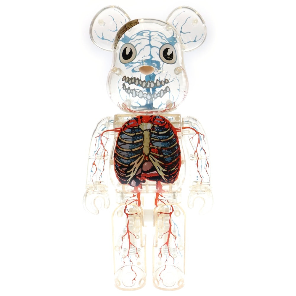MEDICOM TOY(メディコムトイ) BE@RBRICK DR ROMANELLI 400% ベアブリック ドクター ロマネリ フィギュア 人形 クリア
