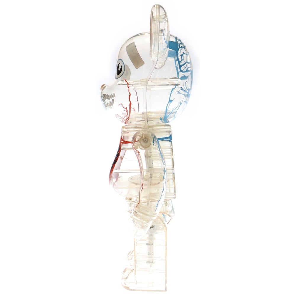 MEDICOM TOY(メディコムトイ) BE@RBRICK DR ROMANELLI 400% ベアブリック ドクター ロマネリ フィギュア 人形 クリア