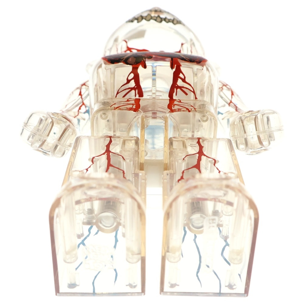 MEDICOM TOY(メディコムトイ) BE@RBRICK DR ROMANELLI 400% ベアブリック ドクター ロマネリ フィギュア 人形 クリア