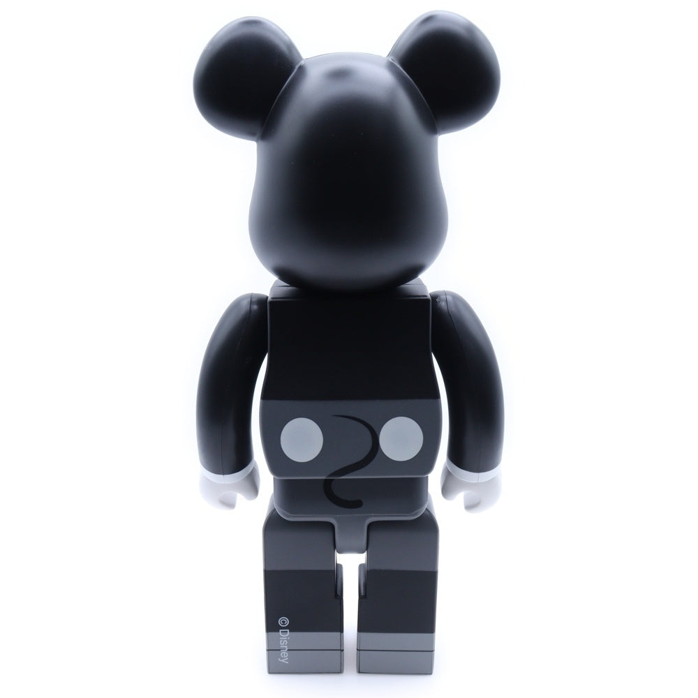 MEDICOM TOY(メディコムトイ) BE@RBRICK MICKEY MOUSE BLACK&WHITE ver 400% ベアブリック ミッキー マウス ディズニー フィギュア 人形 ブラック/ホワイト