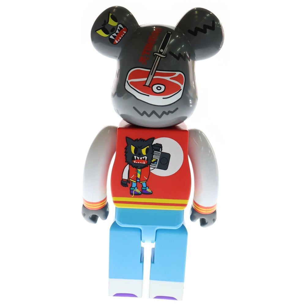 MEDICOM TOY(メディコムトイ) BE@RBRICK tokidoki Bastard 400% ベアブリック トキドキ バスタード ウルフ フィギュア 人形 マルチ