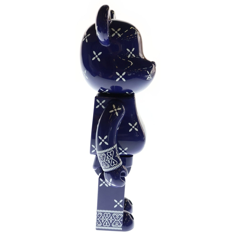 MEDICOM TOY(メディコムトイ) BE@RBRICK SUICIDAL TENDENCIES 400% ベアブリック スイサイダル テンデンシーズ フィギュア 人形 ネイビー