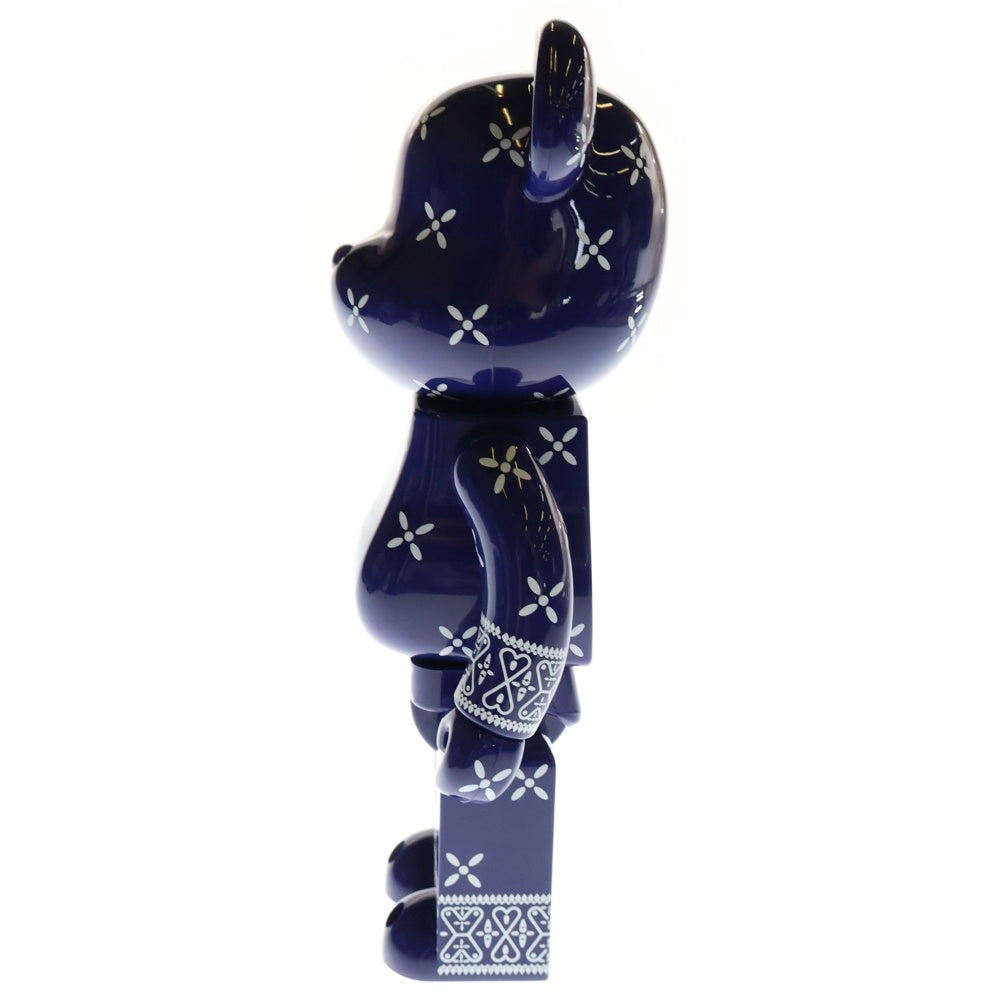 MEDICOM TOY(メディコムトイ) BE@RBRICK SUICIDAL TENDENCIES 400% ベアブリック スイサイダル テンデンシーズ フィギュア 人形 ネイビー