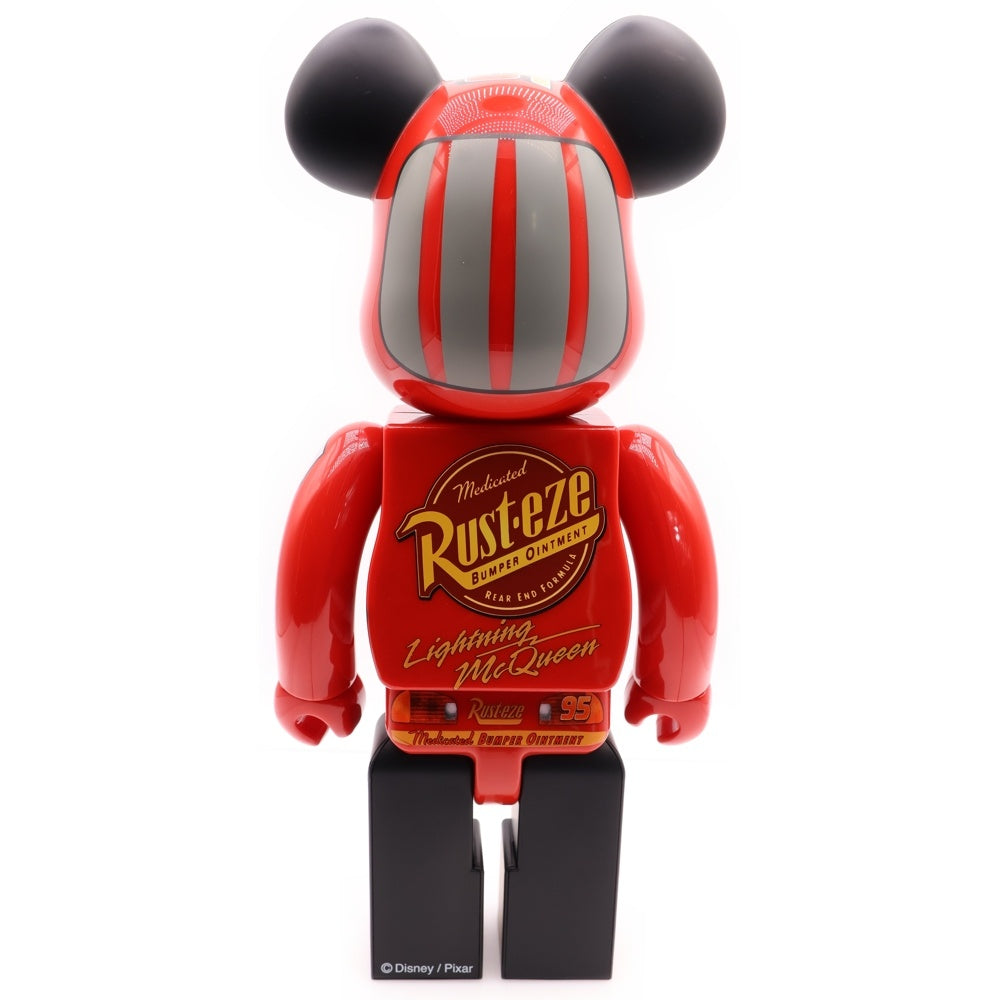 MEDICOM TOY(メディコムトイ) BE@RBRICK LIGHTNING McQUEEN 400% ベアブリック カーズ ライトニング・マックイーン フィギュア 人形 レッド