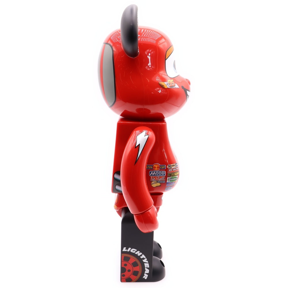 MEDICOM TOY(メディコムトイ) BE@RBRICK LIGHTNING McQUEEN 400% ベアブリック カーズ ライトニング・マックイーン フィギュア 人形 レッド