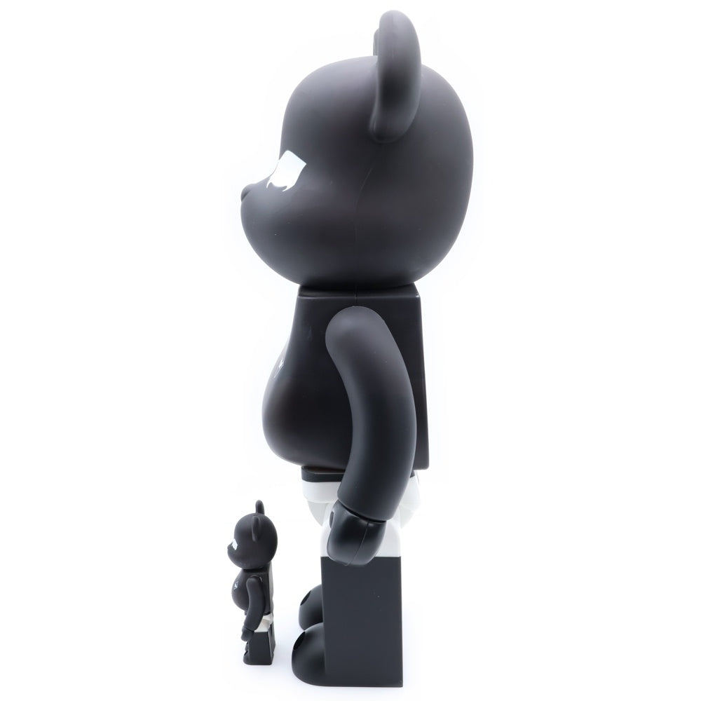 MEDICOM TOY(メディコムトイ) BE@RBRICK SURRENDER 100%&400% Set ベアブリック サレンダー フィギュア 人形 ブラック