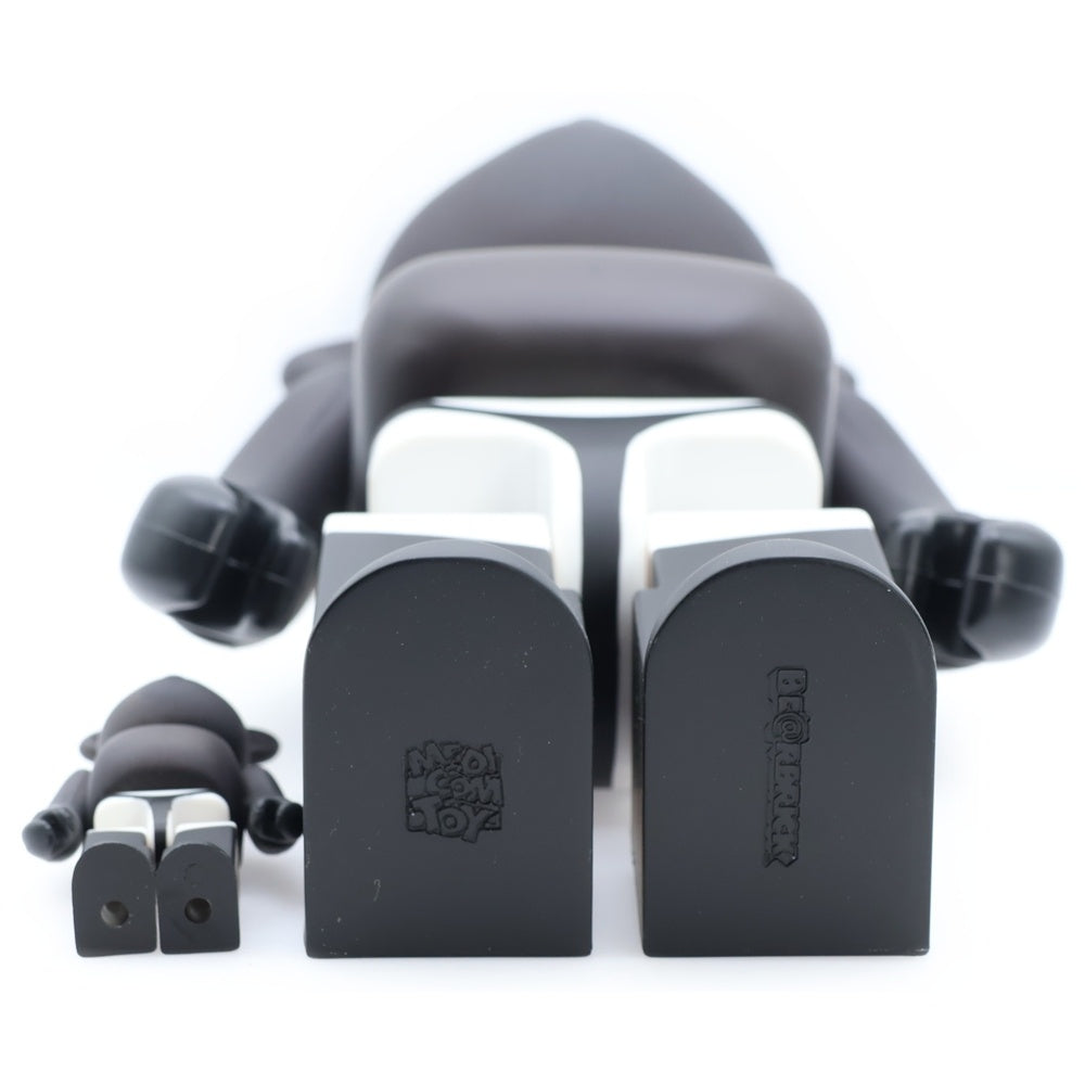 MEDICOM TOY(メディコムトイ) BE@RBRICK SURRENDER 100%&400% Set ベアブリック サレンダー フィギュア 人形 ブラック