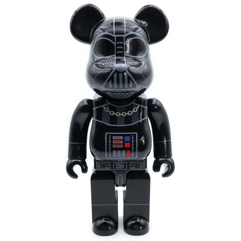 MEDICOM TOY(メディコムトイ) 800個限定 BE@RBRICK STUSSY STAR WARS DARTH VADER 400% ベアブリック ストゥーシー スターウォーズ ダースベイダー フィギュア 人形 ブラック