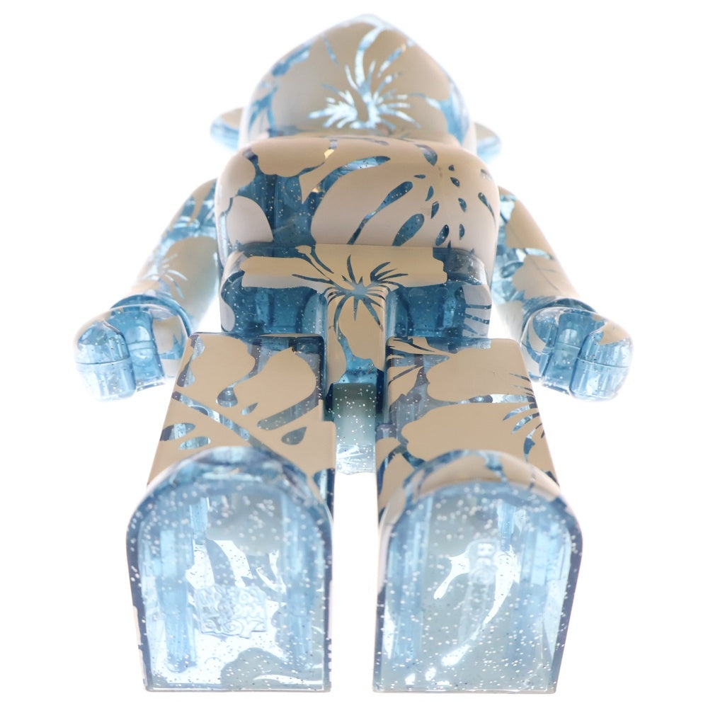 MEDICOM TOY(メディコムトイ) BE@RBRICK LEILOW 100%&400% ベアブリック レイロウ フィギュア 人形 ブルー/ホワイト