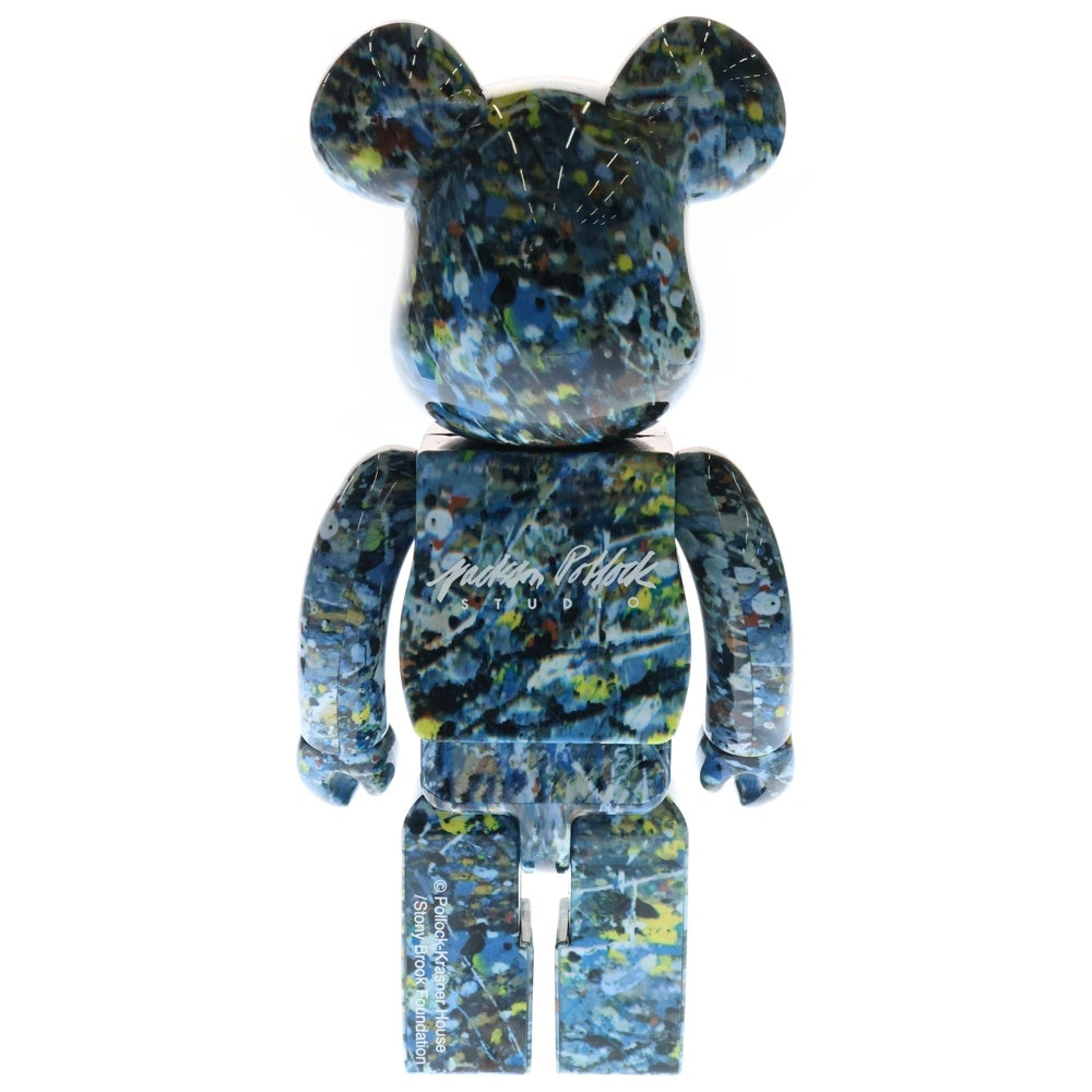 MEDICOM TOY(メディコムトイ) BE＠RBRICK Jackson Pollock Studio 400% ベアブリック ジャクソン ポロック スタジオ フィギュア 人形 マルチ