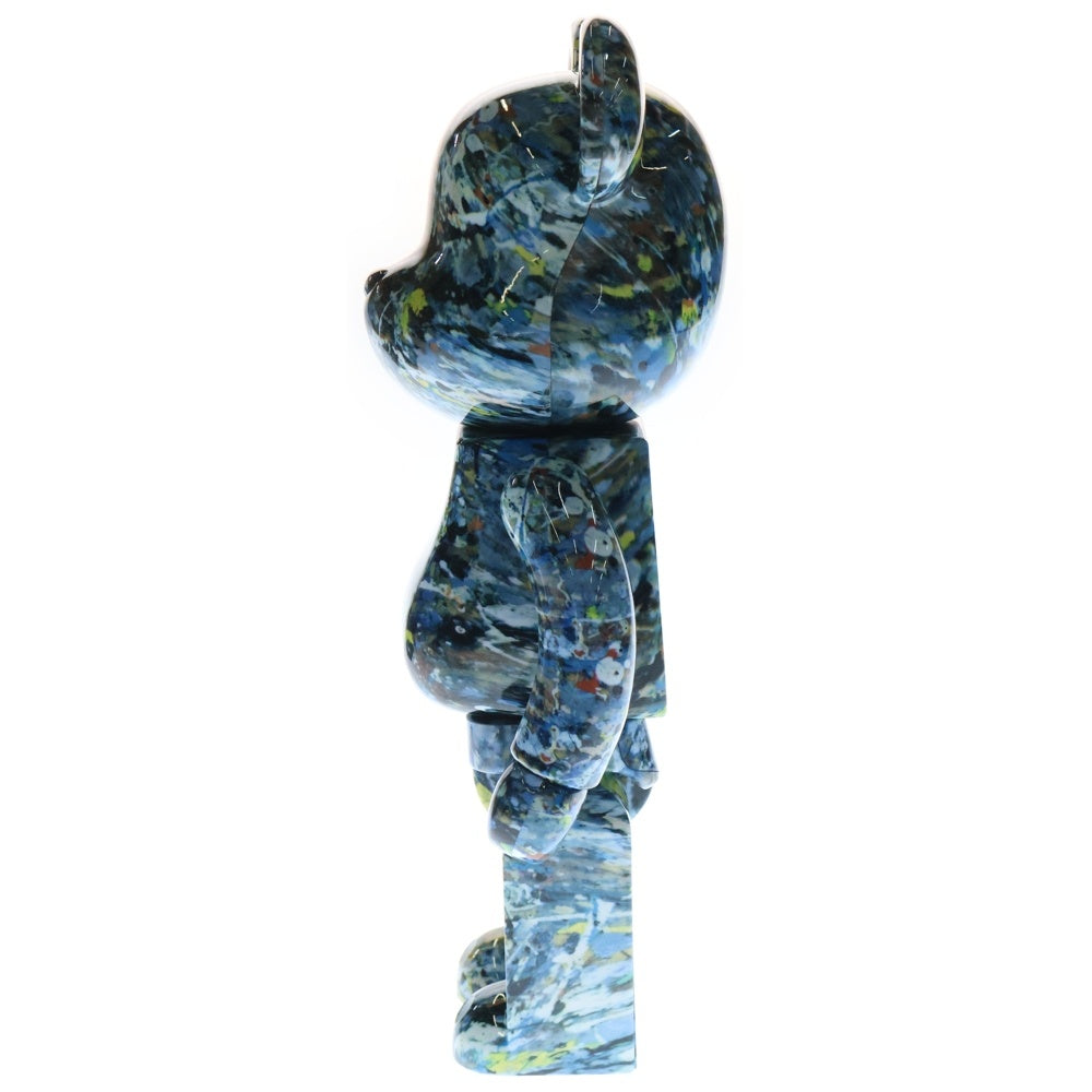 MEDICOM TOY(メディコムトイ) BE＠RBRICK Jackson Pollock Studio 400% ベアブリック ジャクソン ポロック スタジオ フィギュア 人形 マルチ