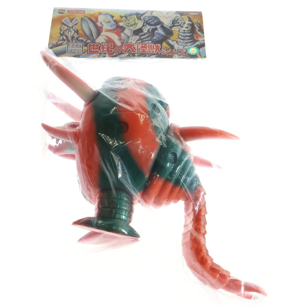 MEDICOM TOY(メディコムトイ) 2007 世紀の大怪獣シリーズ ブラックエンド ソフビ フィギュア 人形 オレンジ/グリーン