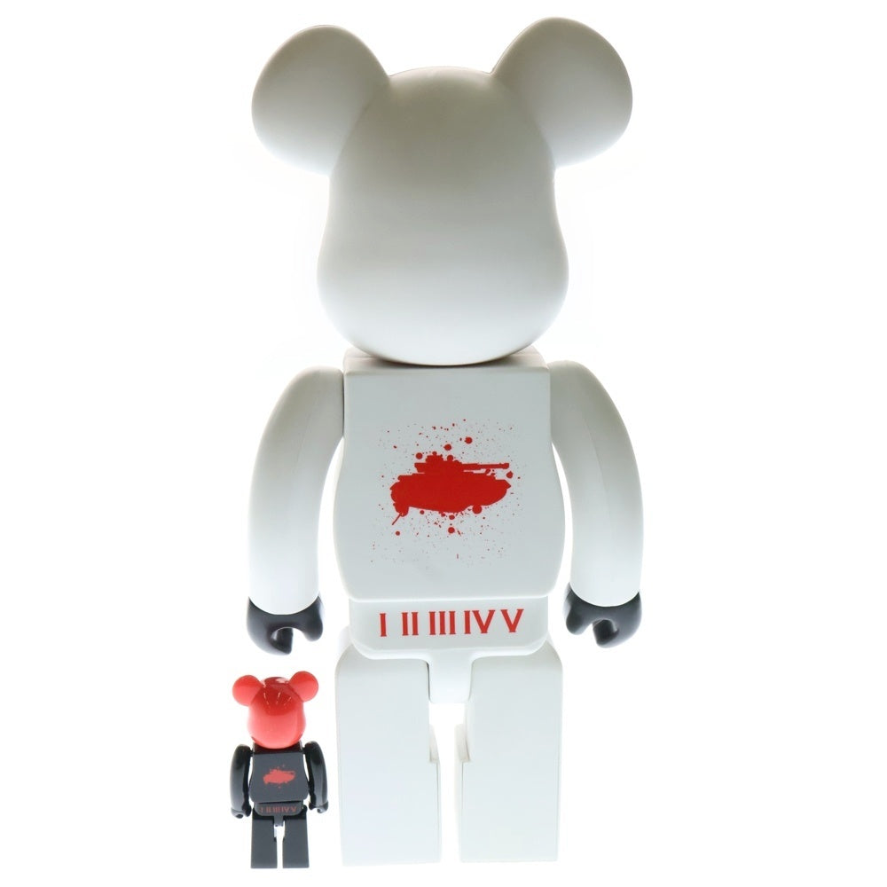 MEDICOM TOY(メディコムトイ) BE@RBRICK HEADQUARTER SEHER 400%&100% ベアブリック ヘッドクオーター ゼーア ホワイト/ブラック/レッド