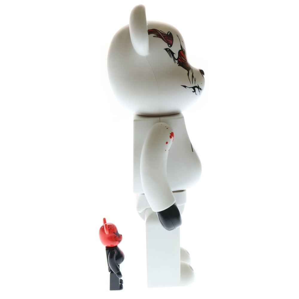 MEDICOM TOY(メディコムトイ) BE@RBRICK HEADQUARTER SEHER 400%&100% ベアブリック ヘッドクオーター ゼーア ホワイト/ブラック/レッド