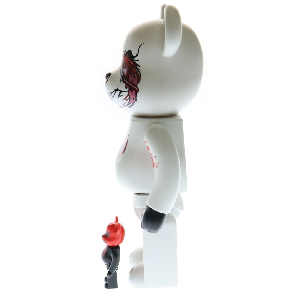MEDICOM TOY(メディコムトイ) BE@RBRICK HEADQUARTER SEHER 400%&100% ベアブリック ヘッドクオーター ゼーア ホワイト/ブラック/レッド