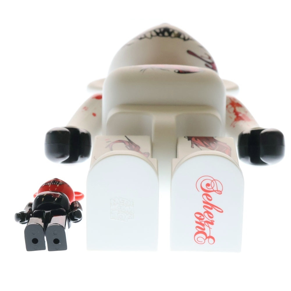 MEDICOM TOY(メディコムトイ) BE@RBRICK HEADQUARTER SEHER 400%&100% ベアブリック ヘッドクオーター ゼーア ホワイト/ブラック/レッド