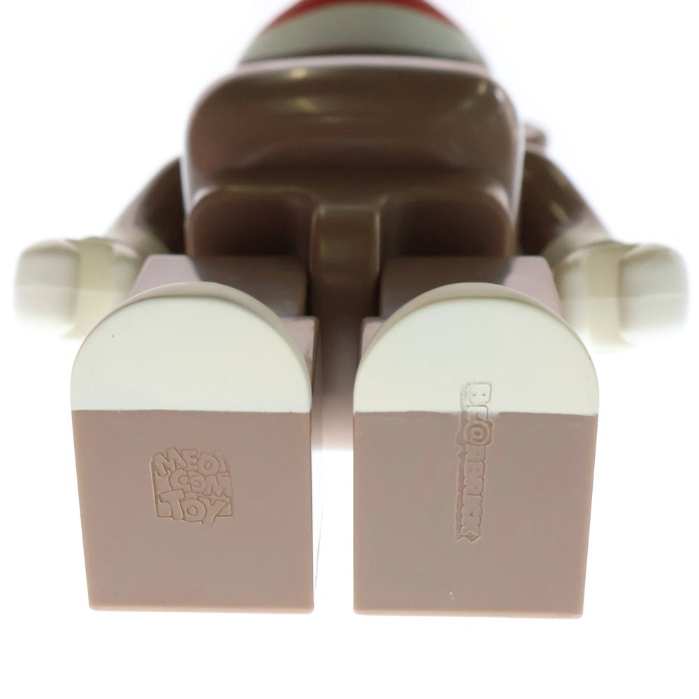 MEDICOM TOY(メディコムトイ) BE@RBRICK マゴリアムおじさんの不思議なおもちゃ屋 SOCK MONKEY 400% ベアブリック ソックモンキー 人形 フィギュア ブラウン