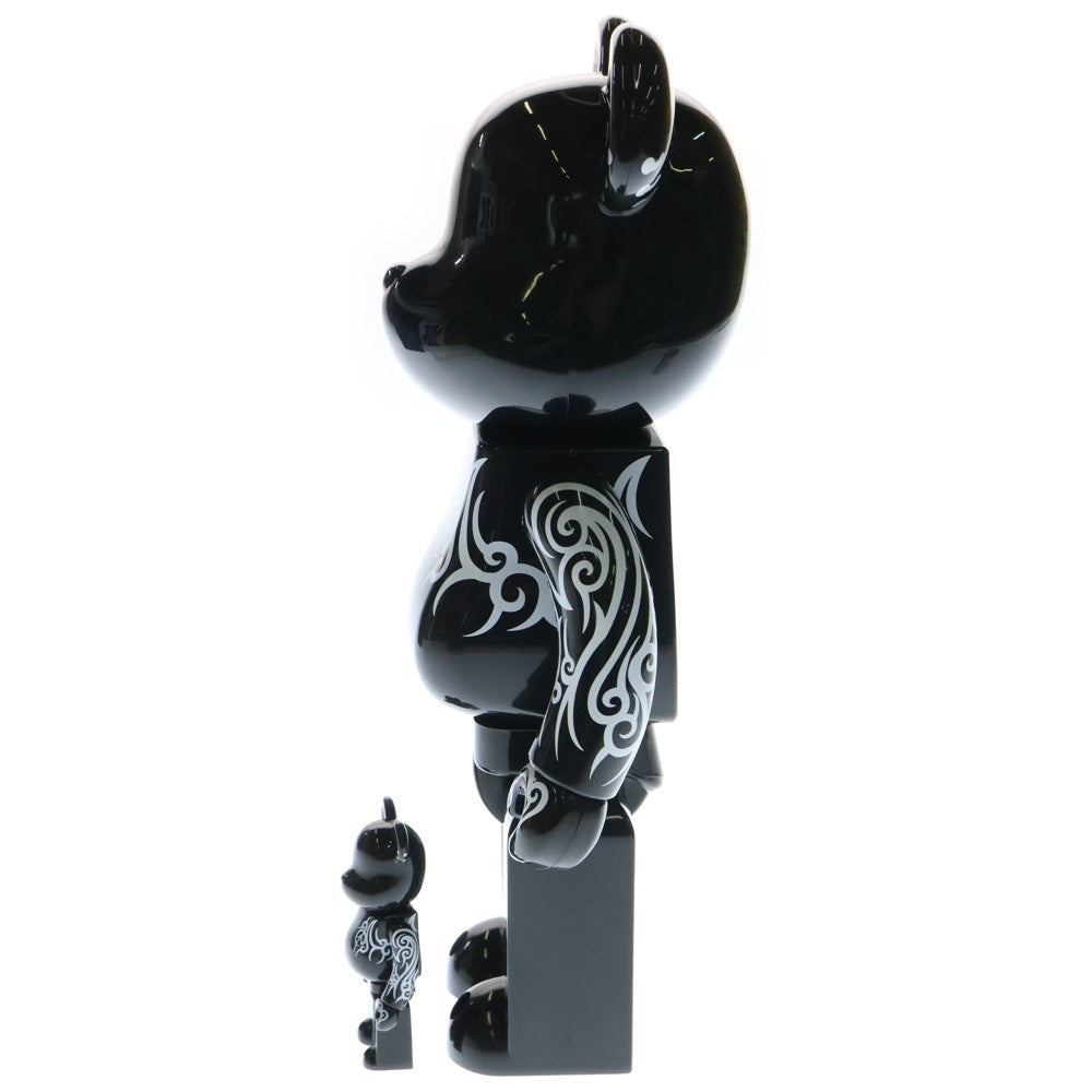 MEDICOM TOY(メディコムトイ) BE@RBRICK JWYED 2nd 400%&100% ベアブリック ジェイド 人形 フィギュア ブラック