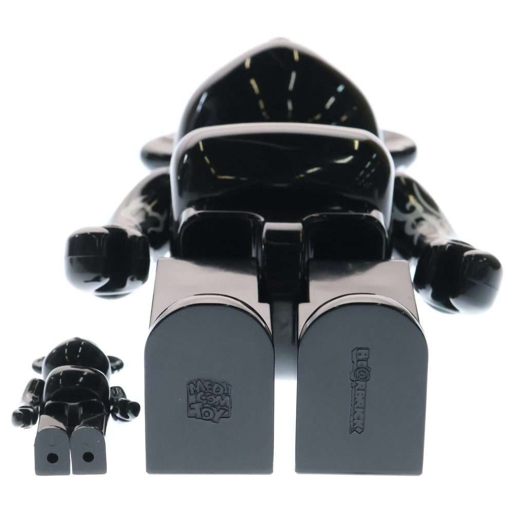 MEDICOM TOY(メディコムトイ) BE@RBRICK JWYED 2nd 400%&100% ベアブリック ジェイド 人形 フィギュア ブラック