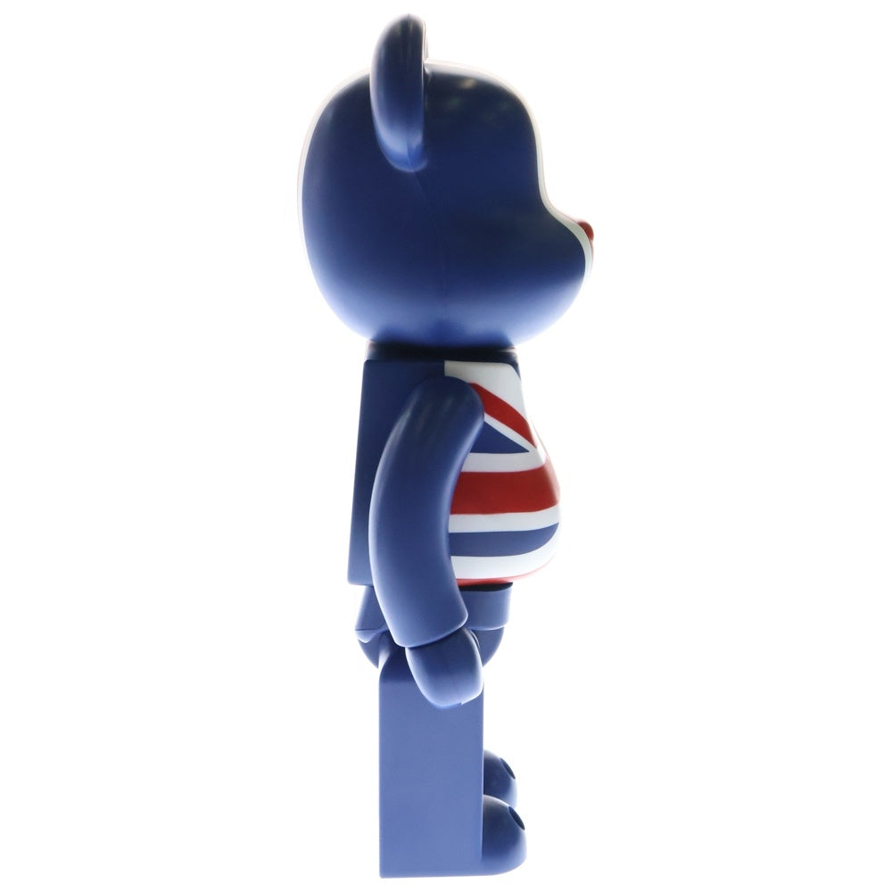 MEDICOM TOY(メディコムトイ) BE@RBRICK UNION JACK 400% ベアブリック ユニオンジャック 人形 フィギュア ブルー/レッド