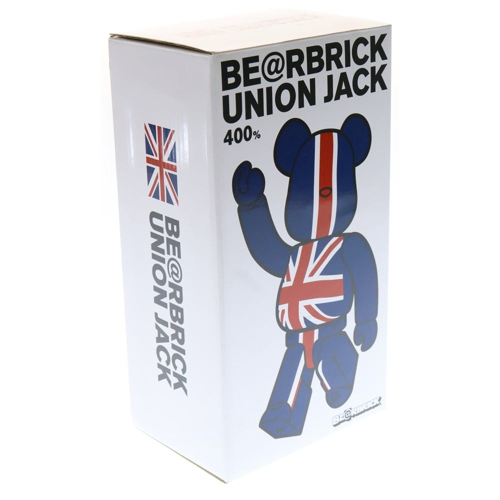 MEDICOM TOY(メディコムトイ) BE@RBRICK UNION JACK 400% ベアブリック ユニオンジャック 人形 フィギュア ブルー/レッド
