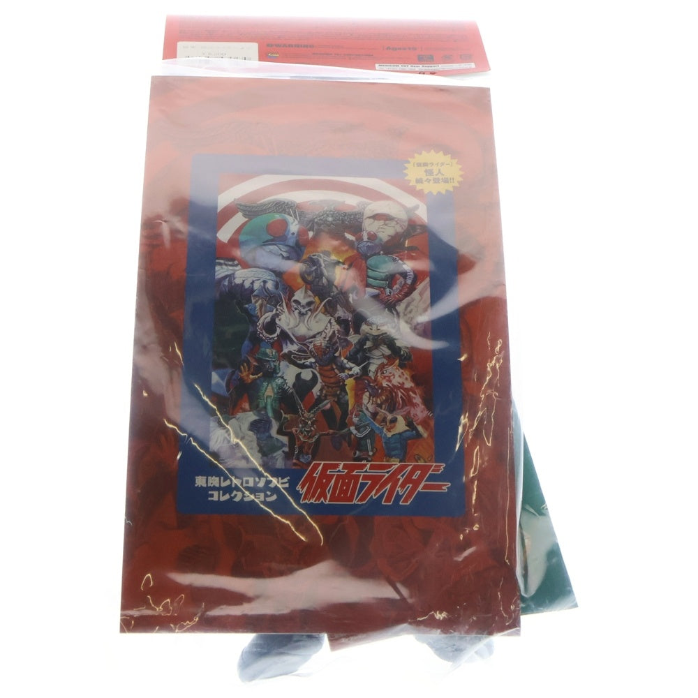 MEDICOM TOY(メディコムトイ) 東映レトロソフビコレクション 仮面ライダー 狼男 ソフビ フィギュア 人形 シルバー/ゴールド