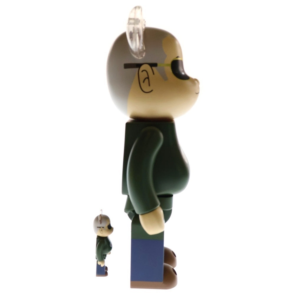 MEDICOM TOY(メディコムトイ) BE@RBRICK TAX DRIVER TRAVIS BICKLE 400%&100% ベアブリック タクシードライバー トラヴィスビックル フィギュア 人形 マルチ
