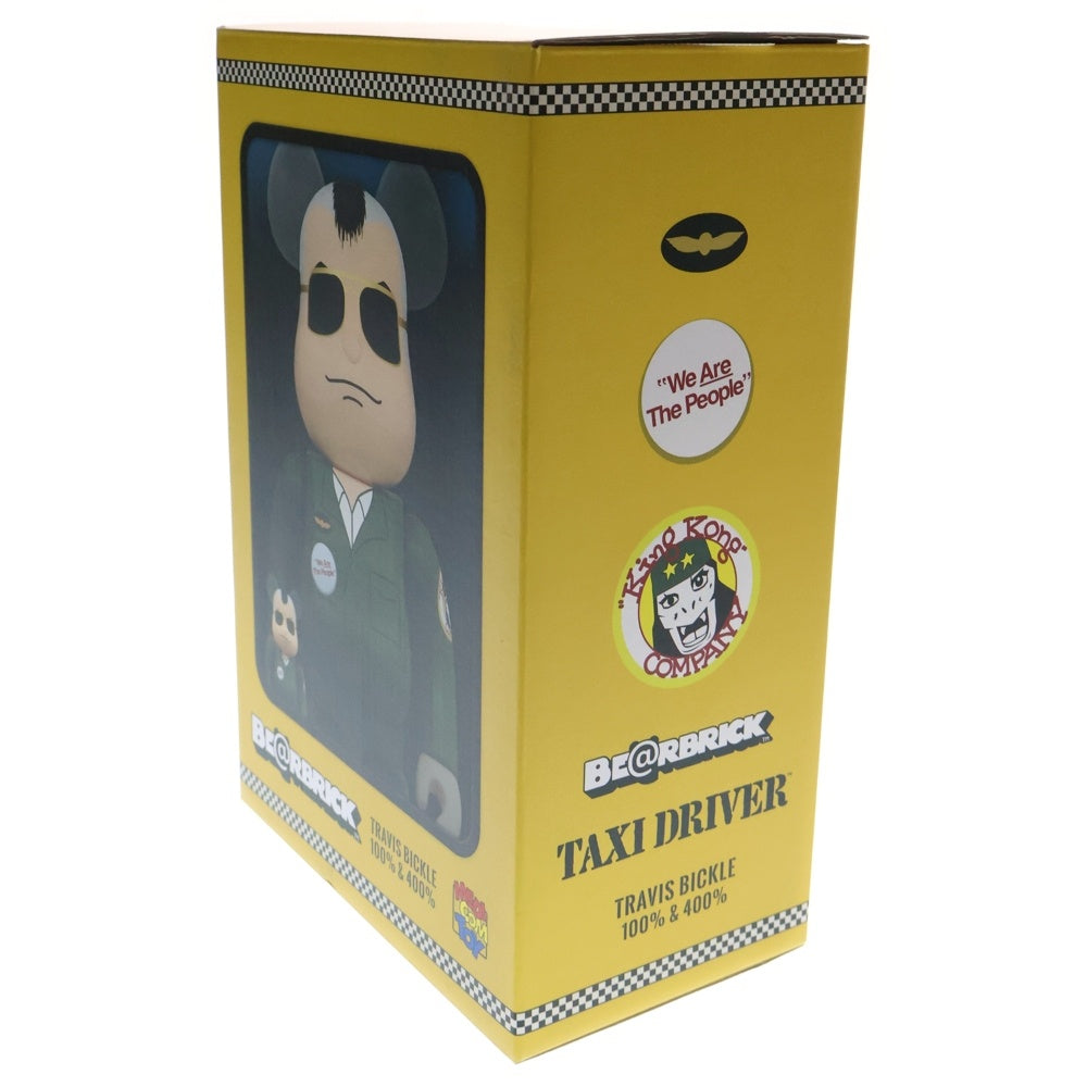 MEDICOM TOY(メディコムトイ) BE@RBRICK TAX DRIVER TRAVIS BICKLE 400%&100% ベアブリック タクシードライバー トラヴィスビックル フィギュア 人形 マルチ