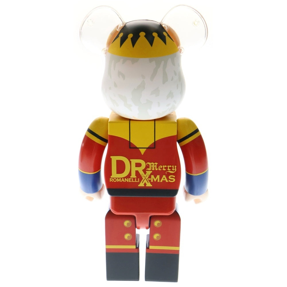 MEDICOM TOY(メディコムトイ) BE@RBRICK DRX-MAS ROMANELLI NUTCRACKER 400% ベアブリック ロマネリ メリークリスマス くるみ割り人形 フィギュア 人形 マルチ