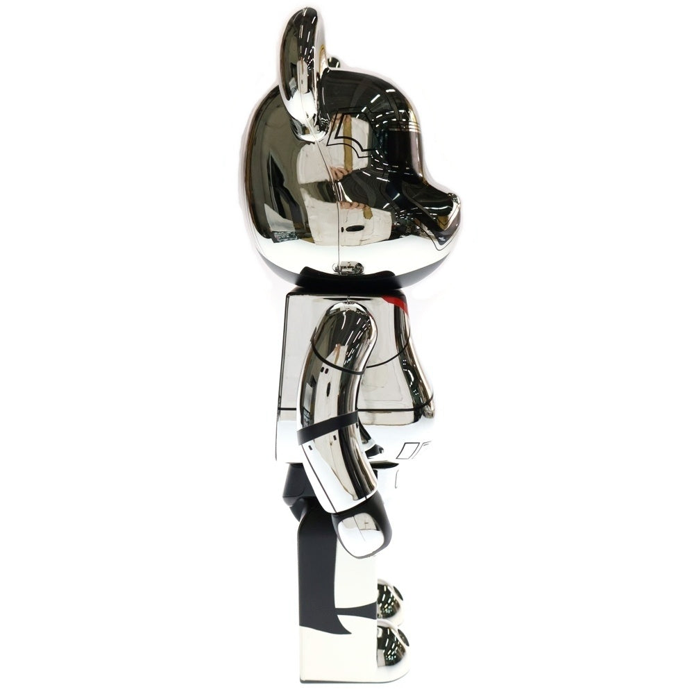 MEDICOM TOY(メディコムトイ) BE@RBRICK STAR WARS CAPTAIN PHASMA 400% ベアブリック スターウォーズ キャプテンファズマ 人形 フィギュア シルバー/ブラック