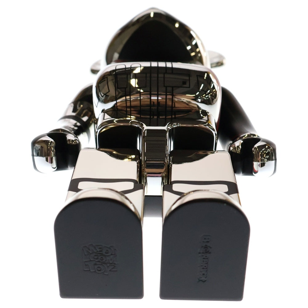 MEDICOM TOY(メディコムトイ) BE@RBRICK STAR WARS CAPTAIN PHASMA 400% ベアブリック スターウォーズ キャプテンファズマ 人形 フィギュア シルバー/ブラック