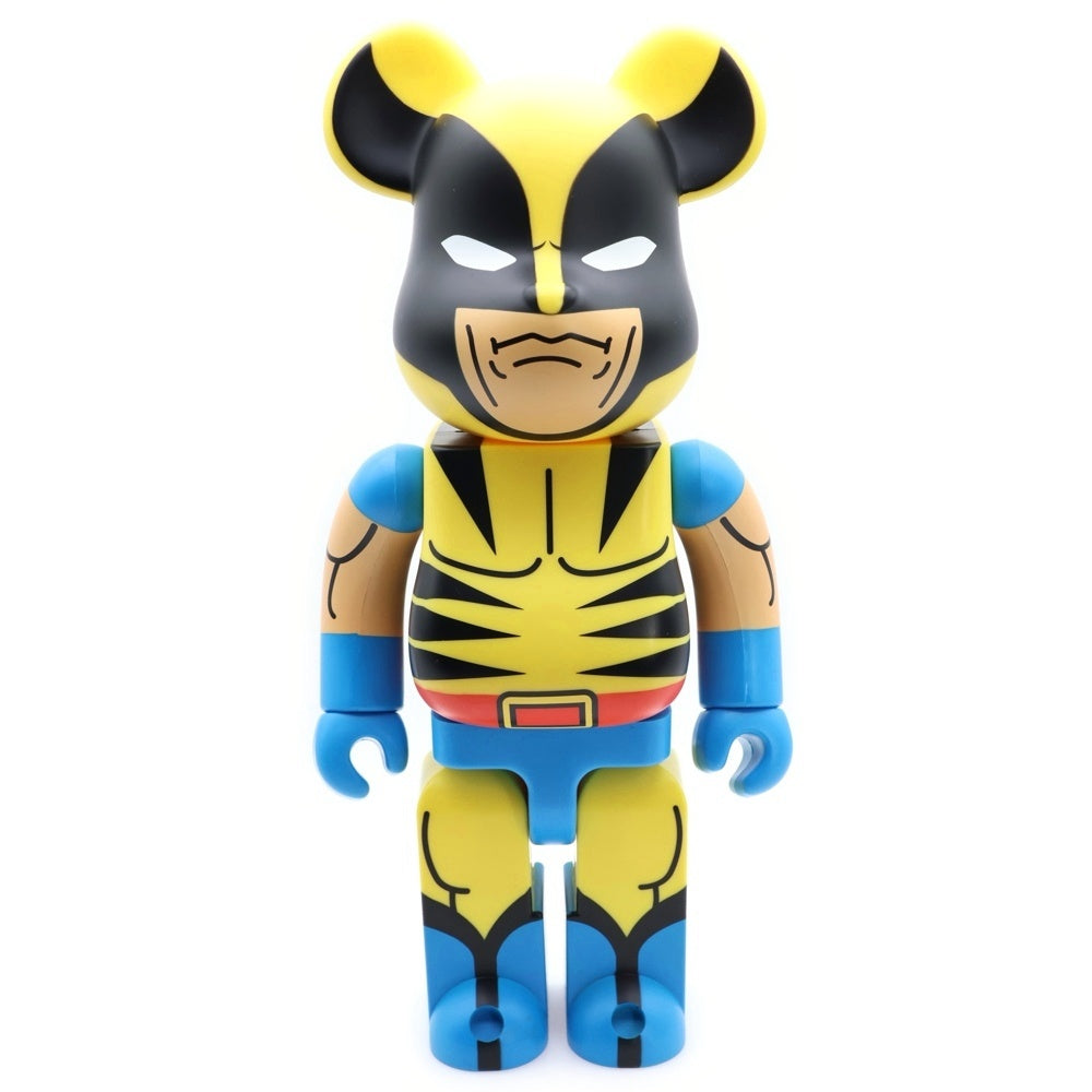 MEDICOM TOY(メディコムトイ) 2014年 BE@RBRICK MARVEL X-MEN WOLVERINE 400% ベアブリック マーベル エックスメン ウルヴァリン 初代 人形 フィギュア イエロー