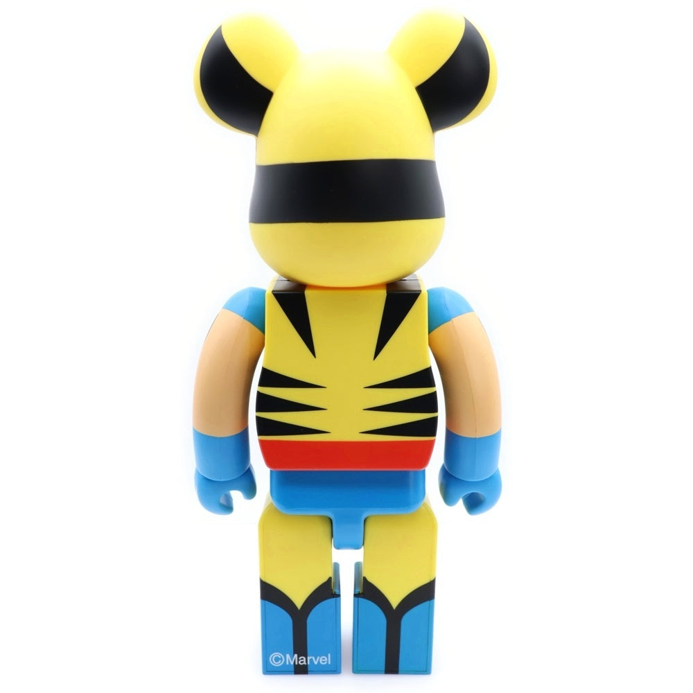 MEDICOM TOY(メディコムトイ) 2014年 BE@RBRICK MARVEL X-MEN WOLVERINE 400% ベアブリック マーベル エックスメン ウルヴァリン 初代 人形 フィギュア イエロー