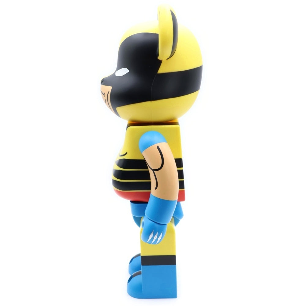 MEDICOM TOY(メディコムトイ) 2014年 BE@RBRICK MARVEL X-MEN WOLVERINE 400% ベアブリック マーベル エックスメン ウルヴァリン 初代 人形 フィギュア イエロー