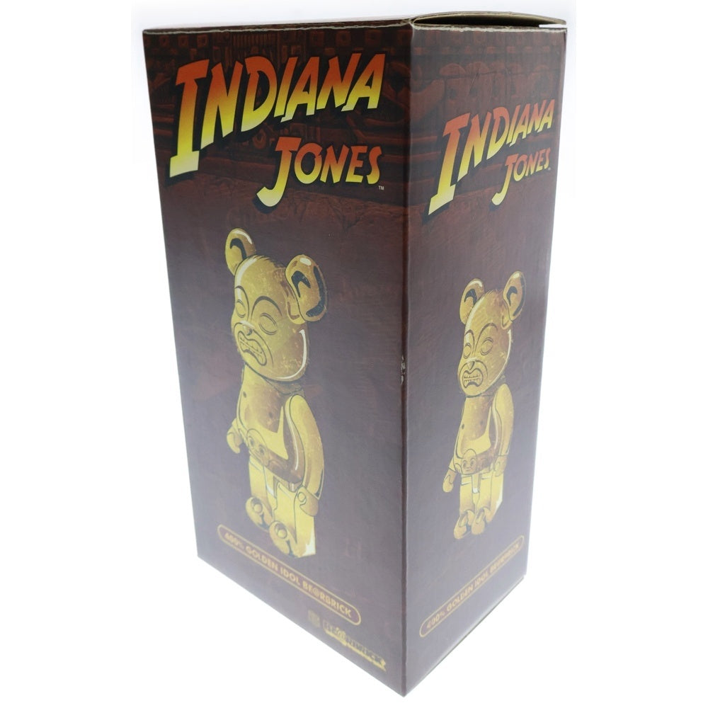 MEDICOM TOY(メディコムトイ) BE@RBRICK INDIANA JONES 400% ベアブリック インディージョーンズ 人形 フィギュア ゴールド